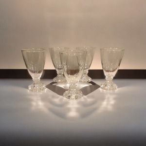 Anchor Hocking Glass Set Vintage Cordial Size